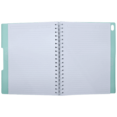 Buy Navneet HQ Wiro Bound Five Subject Notebook Single Line, 300