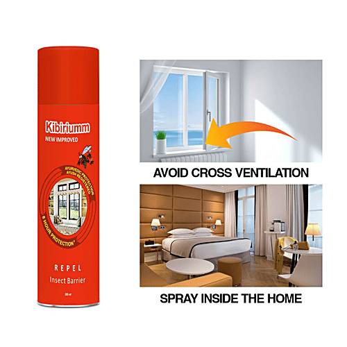 Kibiriumm Repel Insect Barrier - Ayurvedic Protection, Lasts For 8 Hours, 200 ml