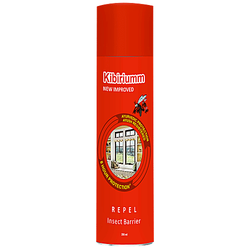 Kibiriumm Repel Insect Barrier - Ayurvedic Protection, Lasts For 8 Hours, 200 ml