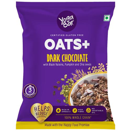 Buy Yoga Bar Oats - Dark Chocolate, Healthy, High In Fibre, Breakfast  Cereal, Gluten Free Online at Best Price of Rs 19 - bigbasket