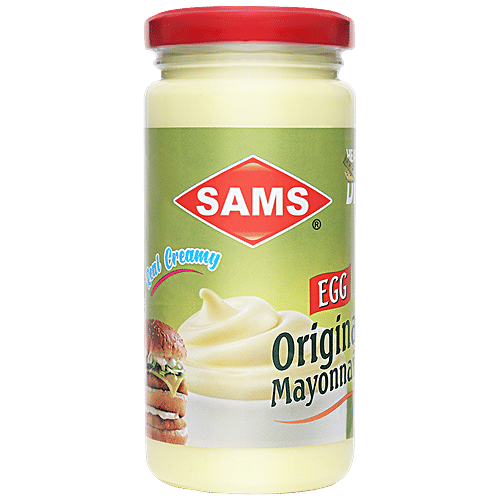 Buy SAMS Egg Mayonnaise Farm Fresh, Thick, For Spreads & Dips Online