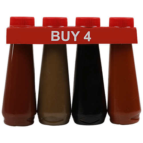 Buy SAMS Chinese Sauces Combo Red Chilli, Green Chilli, Soy, Tomato