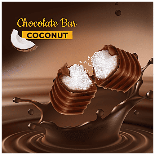 Open Secret Coconut Chocolate Bars - With Jaggery, No Refined Sugar, 150 g 10 pcs 