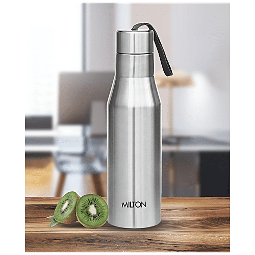 Milton Stainless Steel Bottle - Super 1000 Single Wall, Silver, 1 L (1 pc) 