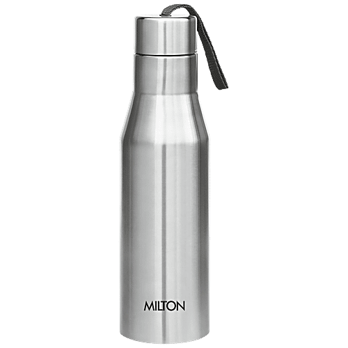 Milton Stainless Steel Bottle - Super 1000 Single Wall, Silver, 1 L (1 pc) 