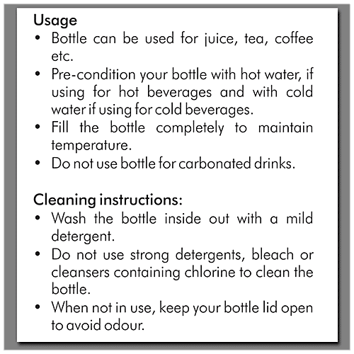 Milton Water Flask - Insulated Thermosteel, Blue, Atlantis, 750 ml (1 pc) 