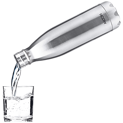 Milton Stainless Steel Water Bottle - Shine 1000, Silver, 1.75 L (1 pc)