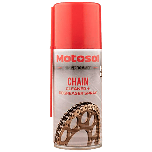 Motosol Chain Cleaner & Degreaser Spray - Removes Tough Stains, 100 ml