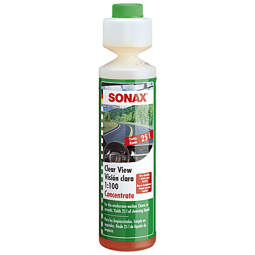 Sonax  Clear View 1:100 Windscreen Washer - Removes Tough Stains & Dirt, 250 ml  