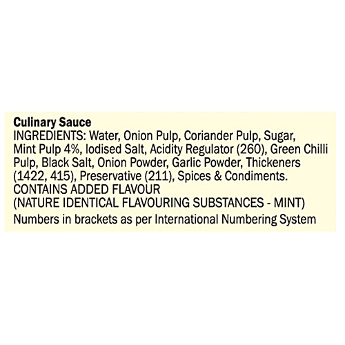 Tops Mint Sauce - Healthy & Tasty, 200 g Glass Bottle 