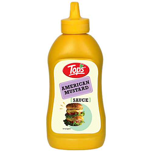 Buy Tops American Mustard Sauce Mild & Smooth Online at Best Price of