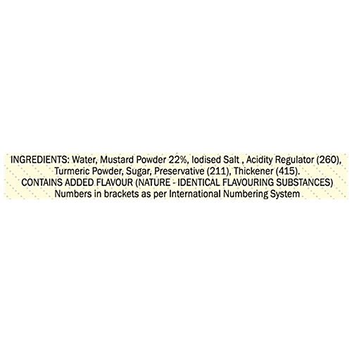 Tops American Mustard Sauce - Mild & Smooth, 300 g Bottle 