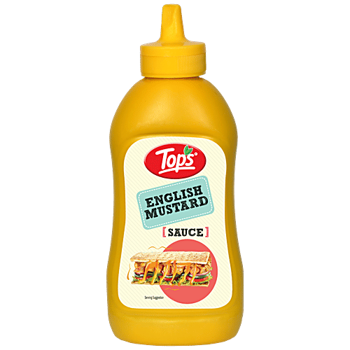 Buy Tops English Mustard Sauce Thick & Flavourful Online at Best