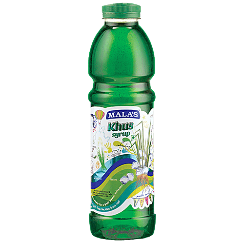 Buy Malas Khus Syrup Rich & Refreshing Flavour Online at Best Price