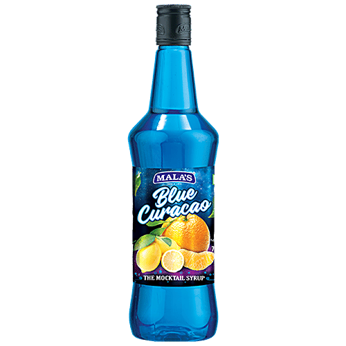 Buy Malas Blue Curacao Mocktail Syrup Rich Flavour Online at Best