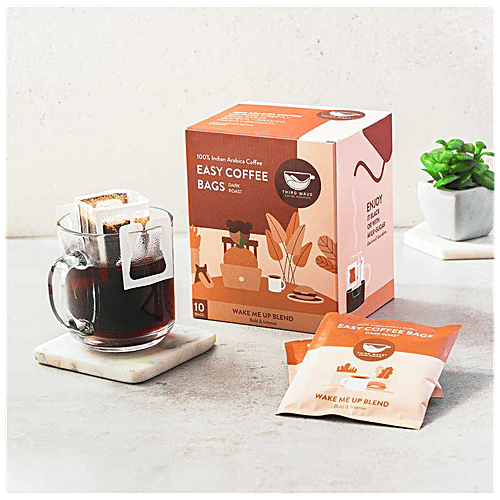Buy THIRD WAVE COFFEE Wake Me Up Blend Easy Arabica Dark Roast Rich Flavour Online at Best