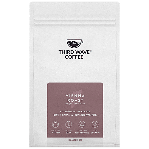 THIRD WAVE COFFEE Vienna Roast - With Bittersweet Chocolate, Burnt Caramel, Toasted Walnuts, 250 g  