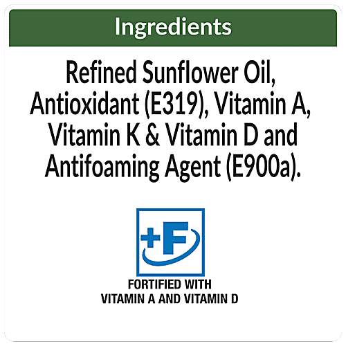 Fiona  Refined Sunflower Oil - Trans Fat Free, Healthy Cooking Oil, 5 L Jar 