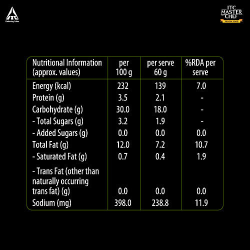 ITC Master Chef Punjabi Samosa, 300 g (15 pcs Approx.) No Added Preservatives