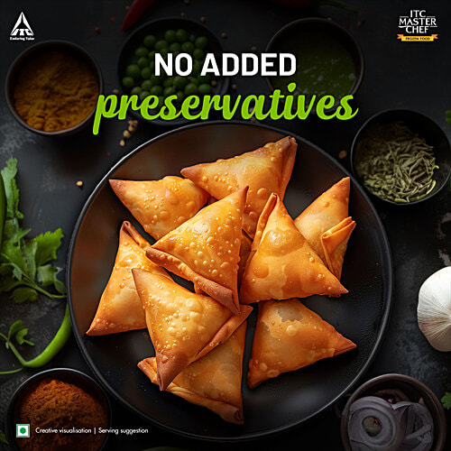 ITC Master Chef Punjabi Samosa, 300 g (15 pcs Approx.) No Added Preservatives