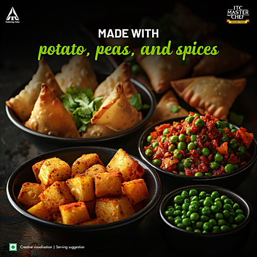 ITC Master Chef Punjabi Samosa, 300 g (15 pcs Approx.) No Added Preservatives