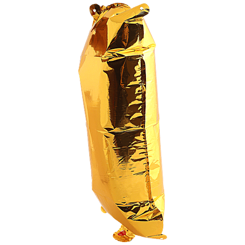 B Vishal Foil Numeric Balloon - Number 1, Decoration For Birthday , Anniversary, 1 pc  