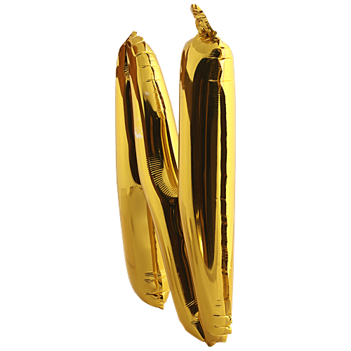 B Vishal Foil Alphabet Balloon - Letter N, Party Decor, For Birthday, Anniversary, 1 pc  