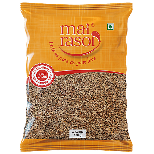 Buy Mai Rasoi AJWAIN WHOLE 100 gm Online at Best Price of Rs 66.5