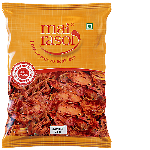 Buy Mai Rasoi MACE WHOLE JAVITRI 25 gm Online at Best Price of Rs 156.