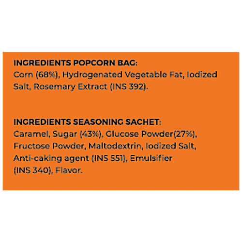 4700BC Microwave Popcorn - Caramel, 98 g  Heartcrafted Perfection
 Gourmet Seasoning Inside
