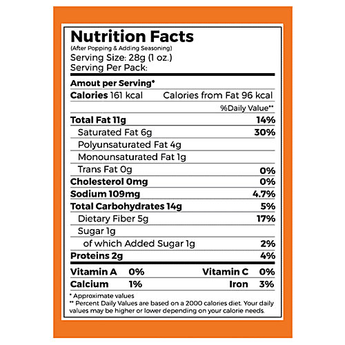 4700BC Microwave Popcorn - Caramel, 98 g  Heartcrafted Perfection
 Gourmet Seasoning Inside