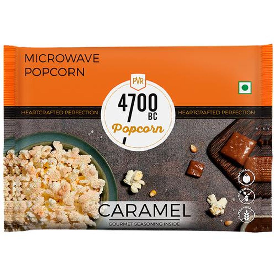 4700BC Microwave Popcorn - Caramel, 98 g 