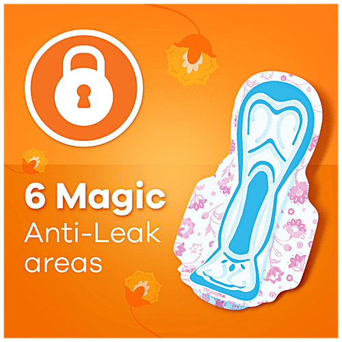 Buy Whisper Choice Sanitary Pad Provides Up To 100 Stain Protection