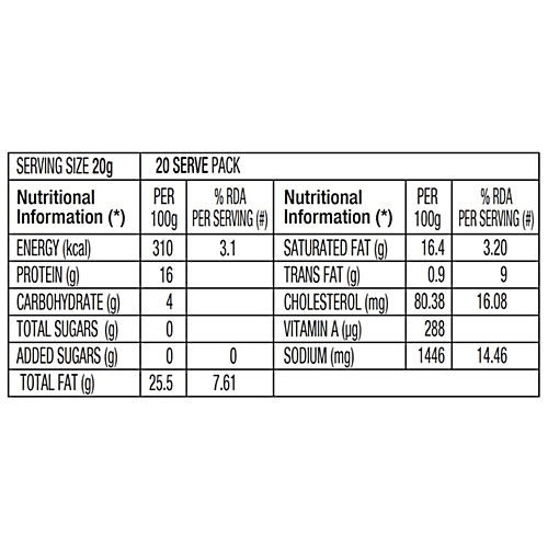 D'lecta Cheese - Slice, 200 g (10 pcs) 