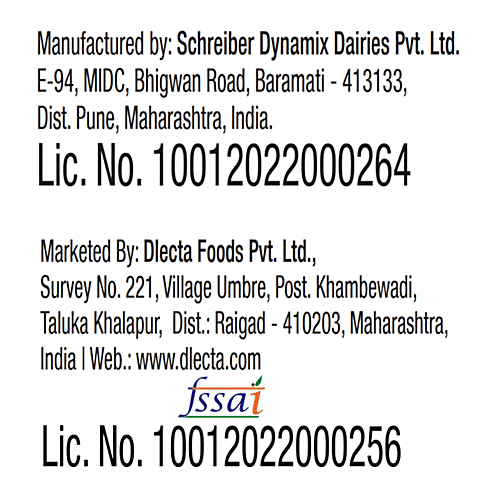 D'lecta Cheese - Slice, 200 g (10 pcs) 