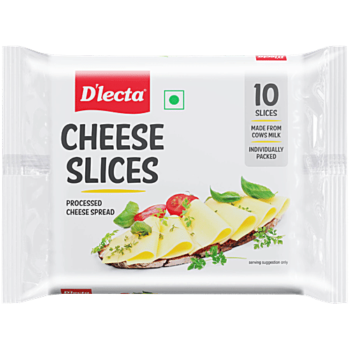 D'lecta Cheese - Slice, 200 g (10 pcs) 
