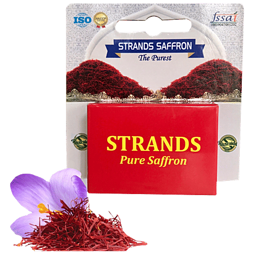 Buy Strands Saffron Regular Quality, Pure, ISO Certified Online at