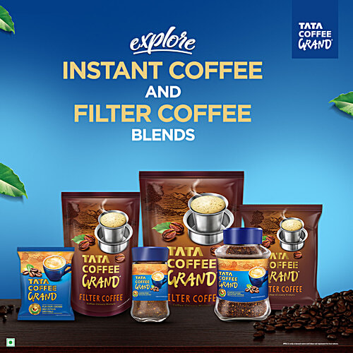 Tata Coffee Grand - Intensely Rich, Fresh Flavour, 100 g Jar 