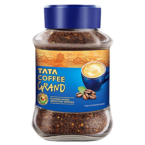 Tata Coffee Grand - Intensely Rich, Fresh Flavour, 100 g Jar 