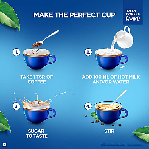 Tata Coffee Grand - Intensely Rich, Fresh Flavour, 100 g Jar 