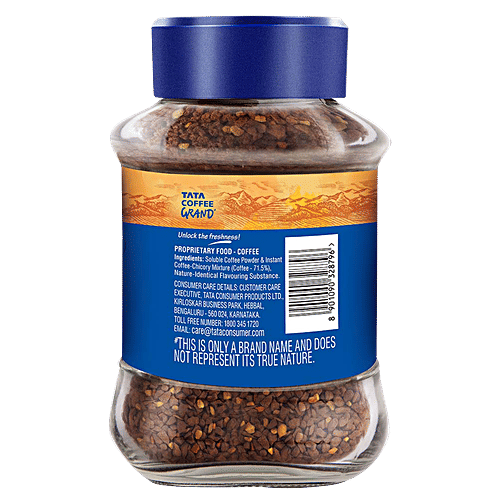 Tata Coffee Grand - Intensely Rich, Fresh Flavour, 100 g Jar 