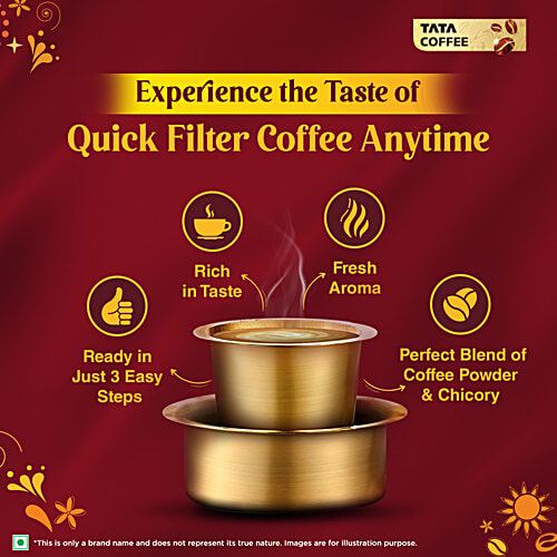 Tata Coffee Quick Filter, 50 g Pouch 