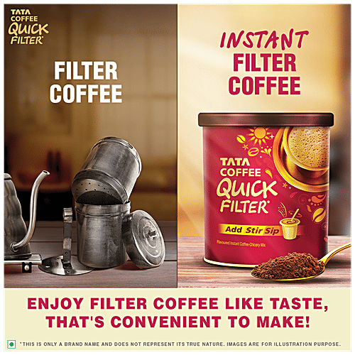 Buy Tata Coffee Quick Filter Authentic Taste, Easy To Make Online at