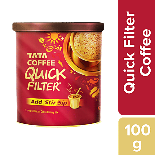 Buy Tata Coffee Quick Filter Authentic Taste, Easy To Make Online at