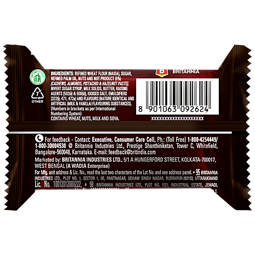 Britannia Good Day Harmony Biscuit - Crunchy, Zero Trans Fat, 60 g Pouch Ready To Eat