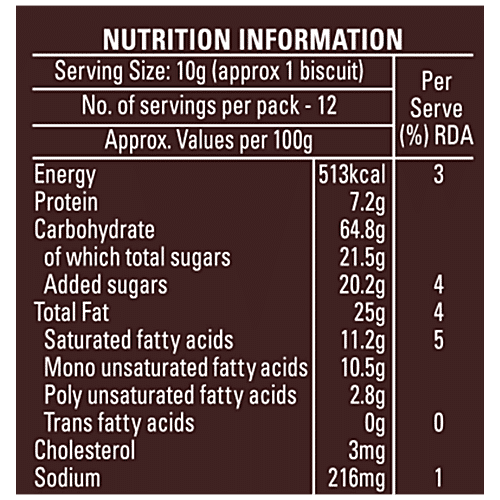 Britannia Good Day Harmony Biscuit - Crunchy, Zero Trans Fat, 60 g Pouch Ready To Eat
