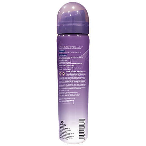 Safekind Toilet Seat Disinfectant Spray - Kills 99.9% Germs, For Bathroom Use, 75 ml  