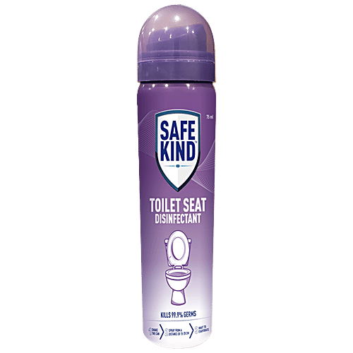 Buy Safekind Toilet Seat Disinfectant Spray Kills 99.9 Germs, For