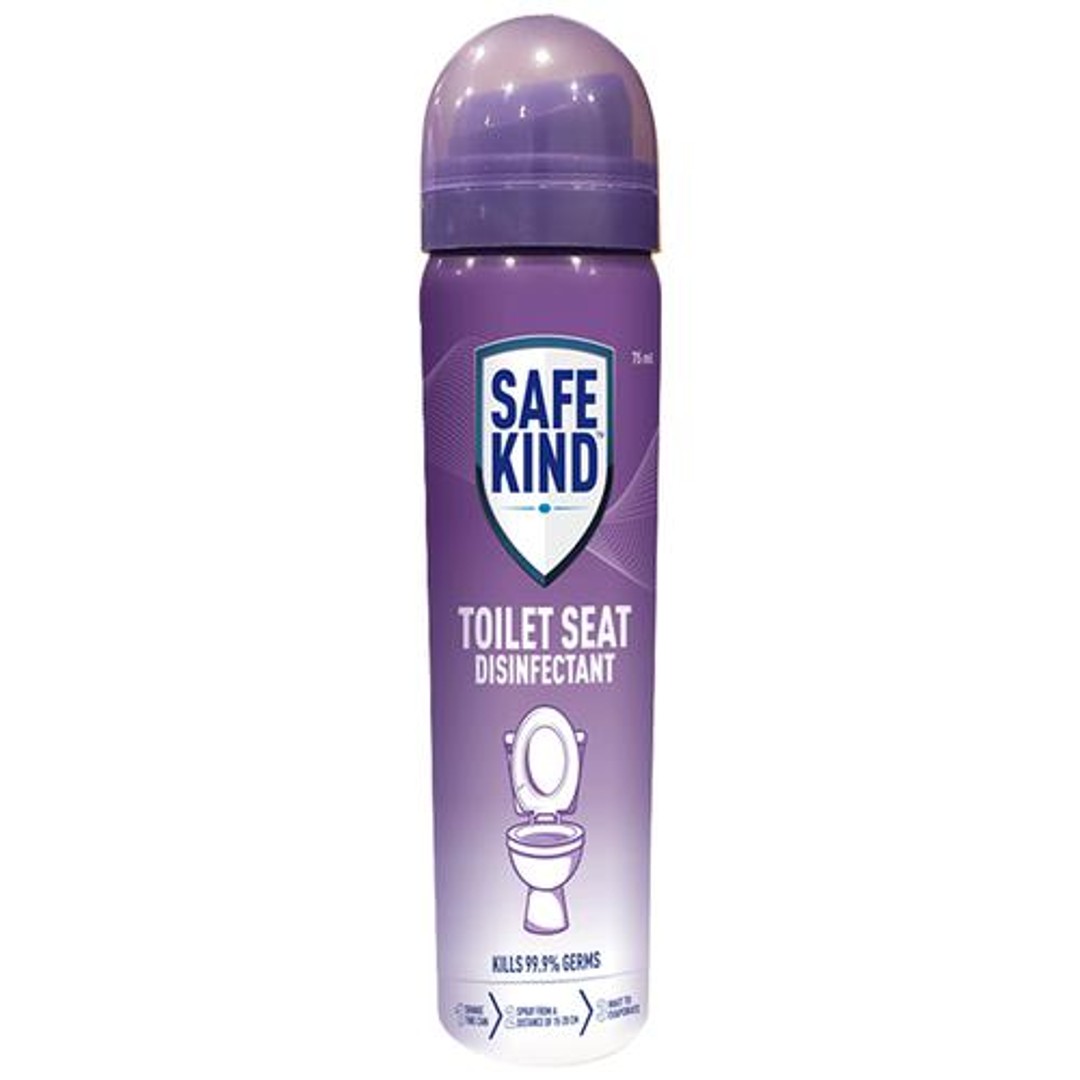 Buy Safekind Toilet Seat Disinfectant Spray Kills 99.9 Germs, For