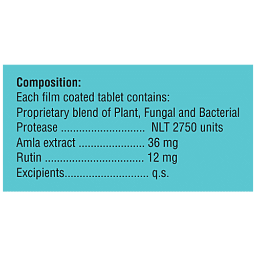 Vivaldis Relaxzyme Tablets - Enzyme Based, Natural Wound Healing Supplement, For Cats & Dogs, 1 pc (Pack of 10) 